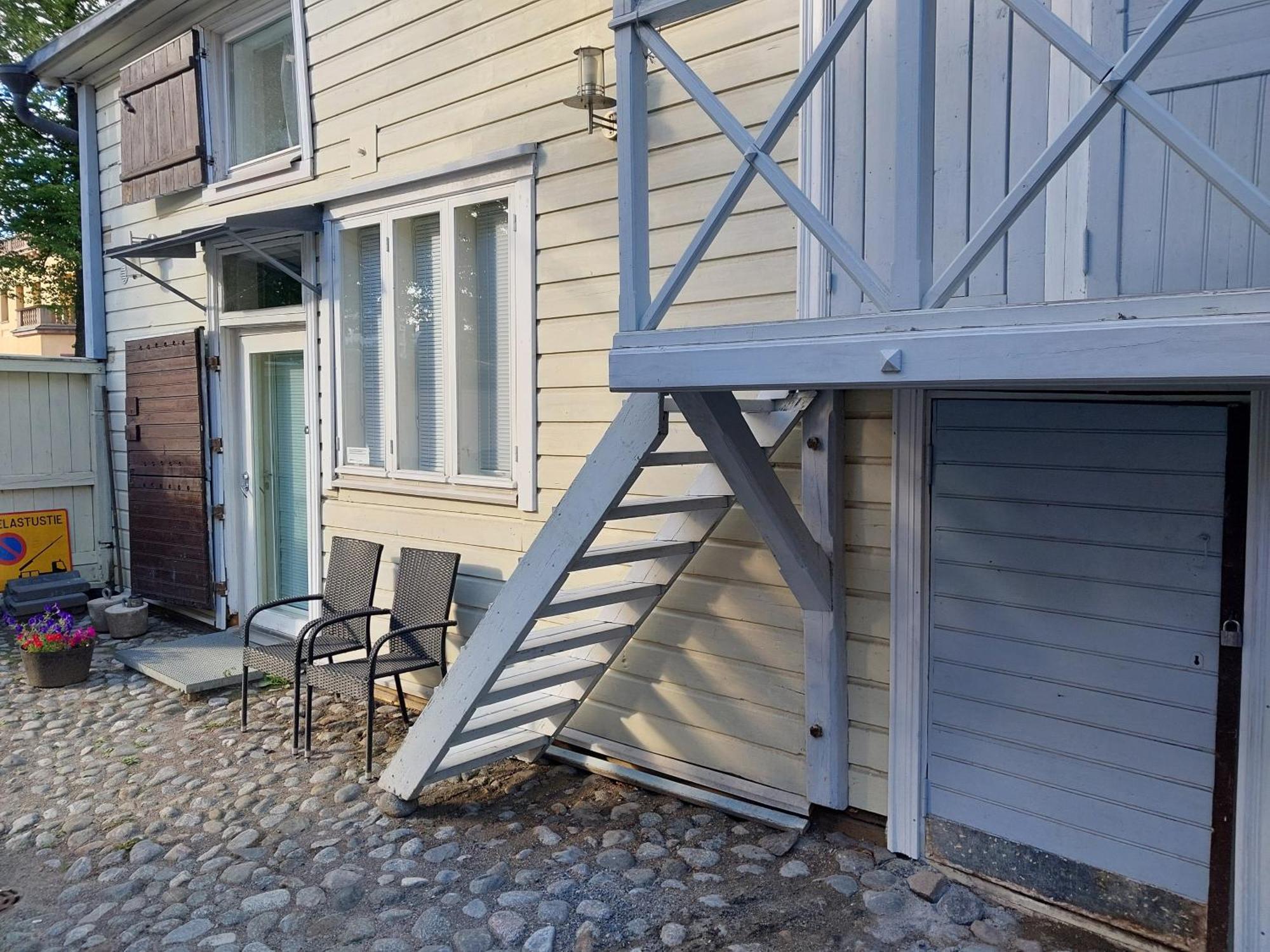 투르쿠 Uniikki Talo Kirjastosilta - Unique House At Centre 아파트 외부 사진